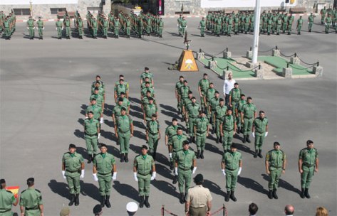 Siete cruces rojas para la III Bandera Paracaidista