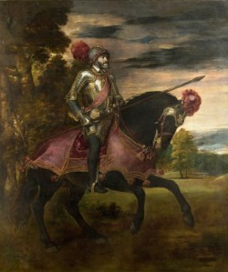 TIZIANO VECELLIO Carlos V en la batalla de Mühlberg